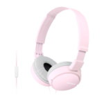 Auriculares tipo diadema con microfono MDR-ZX110AP. Rosa