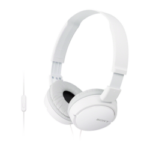 Auriculares tipo diadema con microfono MDR-ZX110AP. Blanco