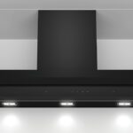 LJ97BAM60 | Campana Siemens integrada, 90 cm, Cristal negro