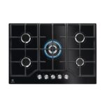 Placa de gas Electrolux KGG75362K superficie cristal 75cm