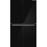 KMC85LBEA | Frigorífico Multipuerta Bosch 189.5 x 85.5, cristal negro